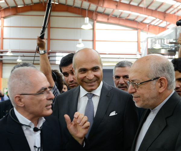 افتتاح خط تولید یخچال و ساید بای ساید سامسونگ