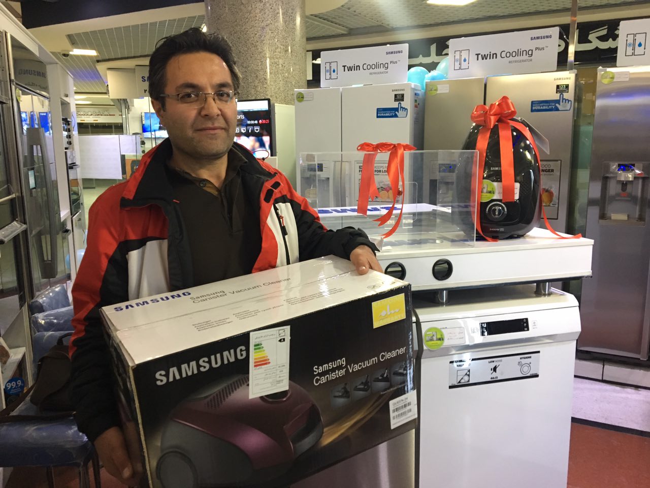 برنده اولین قرعه کشی هفتگی فروشگاه های سامسونگ ایران مشخص شد