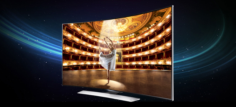 نسل جدید تلویزیون های سامسونگ UHD Curved