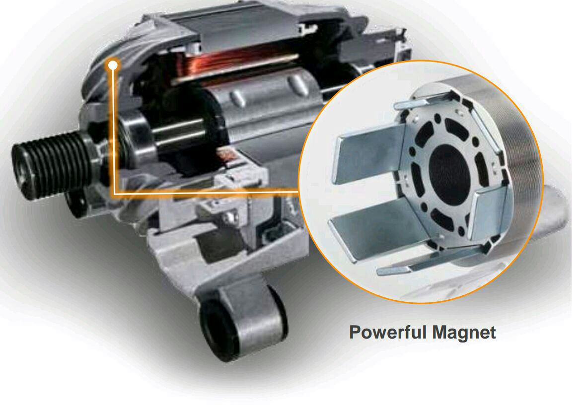 نسل جدید موتورهای بدون صدا و لرزش لباسشویی های سامسونگ