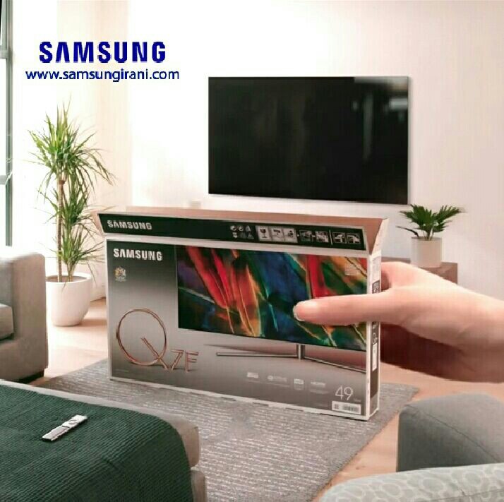 تلویزیون های QLED سامسونگ به راحتی نصب میشن! 
