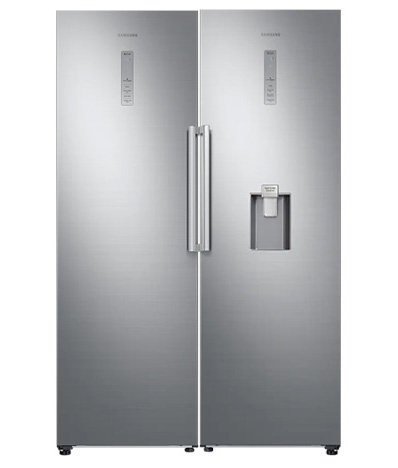 یخچال فريزر دوقلو سامسونگ ، 40 فوت ، مدل RR39 و RZ32 سيلور	